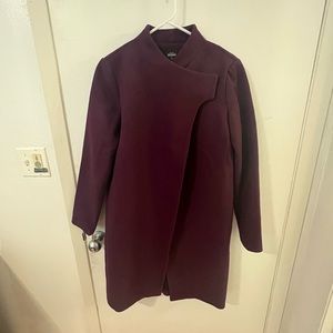 Kate Spade Saturday coat. Size small, eggplant purple color.